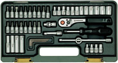 Proxxon 23280 1/4" Socket Set with Ratchet (50 pcs)