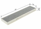 BOSCH Pollen Filter - Active Carbon for Mini R50 R52 R53 — Air & Cabin Filters