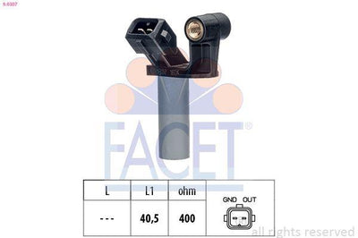 Facet 9.0307 Motor Devir Pozisyon Sensor 22Dt Puma (2,2Hdi 16V) Mondeo III 2,0Tdci 00 > 07 Transit V184 2,0Tdci