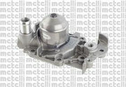 metelli water pump for renault twingo clio, front view of metelli 24-0632 water pump METELLI Water Pump - Renault Twingo, Clio 1.2 (98+) | Model 24-0632 METELLI Water Pump for Renault Twingo, Clio 1.2 | 24-0632 metelli, water-pump, renault, twingo, clio, mechanics, car-parts, engine-cooling, ai-generated, auto-repairs