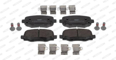 Ferodo FDB4925 Fiat 500X 1.3 1.4 1.6D 14- Rear Brake Pad — Brake Pads