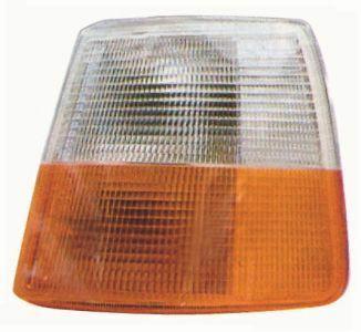 DEPO Left Turn Signal for Volvo 940 (1991-1997) - White and Yellow — Tail, Signal & Reflectors