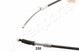 Japan Parts BC-220 - Rear Right Parking Brake Cable for Toyota Corolla 2002-2007 — Brake Cables & Hardware