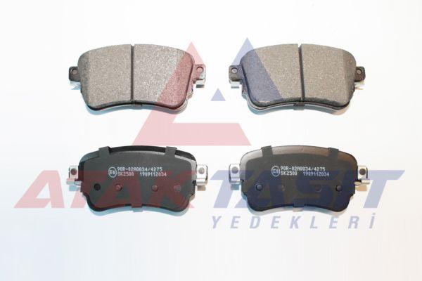 AP 05P2034 Brake Pad with Wear Indicator Rear Citroen Jumpy 1.6 BlueHDi 2016-/ Peugeot Expert 1.6 BlueHDi 2016-/ — Brake Pads