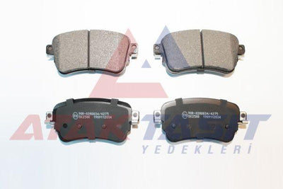 AP 05P2034 Brake Pad with Wear Indicator Rear Citroen Jumpy 1.6 BlueHDi 2016-/ Peugeot Expert 1.6 BlueHDi 2016-/ — Brake Pads