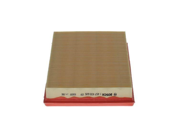 bosch air filter for ford fiesta iv, close-up of bosch air filter, installation of bosch air filter BOSCH Air Filter for Ford Fiesta IV (1995-2008) - High Quality for Car Owners and Mechanics | 254mm x 177mm x 42mm BOSCH Air Filter for Ford Fiesta IV - Reliable Performance bosch, air-filter, ford-fiesta, car-maintenance, vehicles-part, filtration, car-owners, mechanics, engine-performance, ai-generated