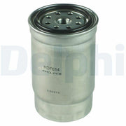 delphi hdf614 diesel fuel filter, compatible delphi hdf614 diesel filter for hyundai and kia, close-up of delphi hdf614 diesel filter DELPHI HDF614 Diesel Fuel Filter - For Hyundai & Kia Models | Compatible with Accent, i20, i30, and More Delphi HDF614 Diesel Filter - Compatible with Various Models delphi, diesel-filter, hyundai-accessories, kia-parts, fuel-system, car-maintenance, mechanic-tools, engine-parts, automotive-replacement, ai-generated