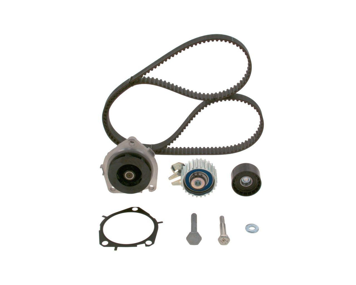 Bosch 1987946385 Timing Belt Tensioner Set Water Pump Fiat 1.6Mjt Doblo Linea 500L Egea Punto — Water Pump & Thermostat