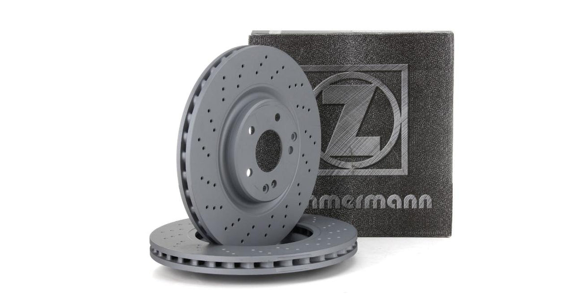 Zimmermann 400.3684.20 Brake Disc Front 4-Matic Mercedes W166 X166 C292 — Brake Rotors & Drums