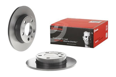 Brembo 08.7165.11 Brake Disc Rear (VW Golf 98-06 Polo 02-Audi A1 19-Seat Ibiza 02 -)-232×90 5×100 — Brake Rotors & Drums