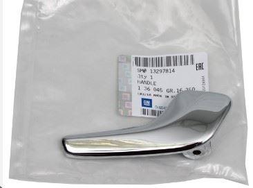 Bitapart BOP285002 Door Handle Front Inner Release Latch Chrome Right Opel Corsa D — Handles, Locks & Latches