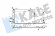 kale-367400-radiator-front-view, kale-367400-radiator-side-view, kale-367400-radiator-dimensions KALE 367400 Radiator - Compatible with 1992-1997 Cars | Dimensions 23.2 x 12.7 x 1.3 inches KALE 367400 | Reliable Radiator for Various Vehicles kale, radiator, vehicle-parts, car-maintenance, mechanics, auto-repair, car-owners, cooling-system, reliable-parts, ai-generated