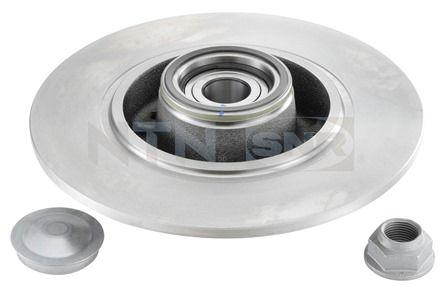 SNR KF155110U Disc + Bearing Kit Rear Renault Megane III / Scenic III 1 Piece — Wheel Bearings