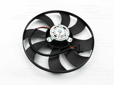 Wisco 1113153-00 Fan Motor without Shroud (395 mm-3 Connector-8 Blade) VW Polo Ibiza Cordoba Ibiza — Motors, Pumps & Antennas