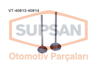Supsan VT4081340814 Set Valve (16V) Opel Astra J Insignia 16 16V Z16xep A16xer Z16xer (Lpg compatible)