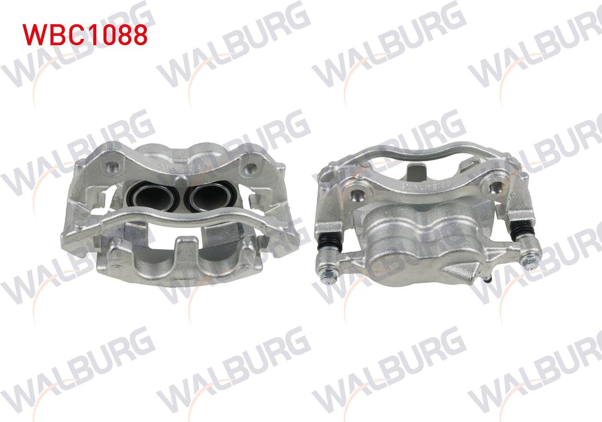 WALBURG WBC1088 Brake Caliper Left Front with Bracket Pair Piston 48mm Disc 308-310mm Ford Tourneo Custom (V362) 2.2 TDCi 2012-/ Transit Custom (V362) 2.2 TDCi 2012 - 1 Piece