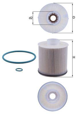 Mahle KX486D Fuel Filter Renault Clio V Captur II Kangoo III 1.5 Blue dCi K9K 18-23 — Fuel Delivery