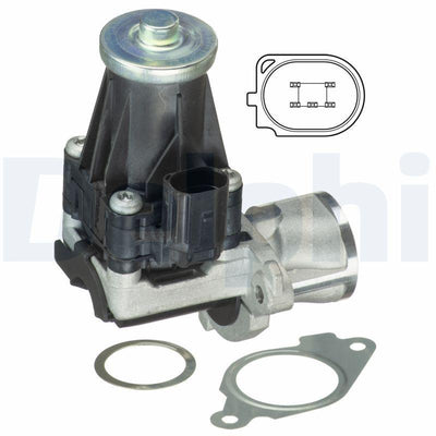 Delphi EG10443-12B1 EGR Elektrovana Nemo/Bipper/Doblo/Linea/Fiorino/500/Strada/MiTo/Corsa D/Astra J