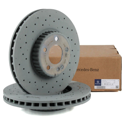 Mercedes-Benz Front Brake Disc Kit for W205 C200 d AMG - Original Equipment — Brake Rotors & Drums