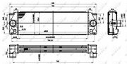 nrf turbo radiator for crafter sprinter, technical specifications of nrf turbo radiator NRF Turbo Radiator for Crafter Sprinter 3T, T5 2.0/2.5 TDI - High Efficiency | 640mm x 203mm x 65mm NRF Turbo Radiator for Crafter & Sprinter - 2.0/2.5 TDI car-parts, turbo-radiator, nrf, crafter-sprinter, 2.0-2.5-tdi, engine-cooling, mechanics, vehicle-repair, car-owners, ai-generated