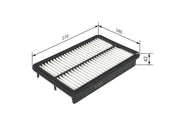 bosch air filter f026400347, high performance air filter by bosch BOSCH F026400347 Air Filter - Premium Quality for Car Owners and Mechanics | Dimensions: 10.6 x 7.1 x 1.6 in BOSCH Air Filter F026400347 - High Performance for Cars air-filter, bosch, car-maintenance, automotive-parts, high-performance, engine-parts, car-owners, mechanics, replacement-parts, ai-generated