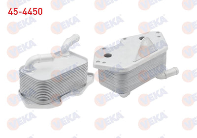 Veka 45-4450 Oil Cooler (with Gasket) Volkswagen Touareg 2011-2018 / Audi A4 2005-2012 / A6 2005-2018 / Q5 2009 — Oil System