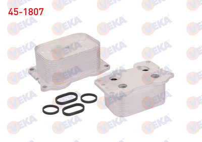 Veka 45-1807 Oil Cooler Single Ford Focus III-C-Max II 2.0 TDCi 10-15 / Mondeo IV 2.0 TDCi 07-14 / Kuga I-II-Scu — Oil System