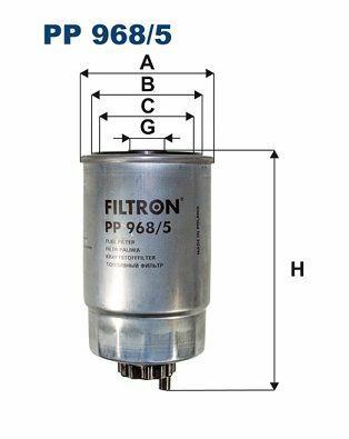 FILTRON Diesel Filter PP968-5 - Fuel Filter — Fuel Delivery