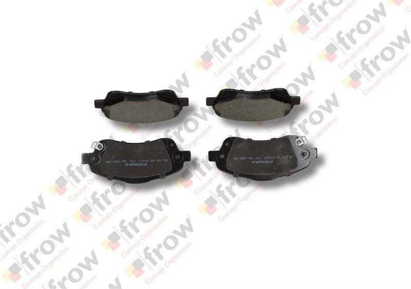 FROW FREN 5511101022 Brake Disc Front (4D 235mm) () Toyota Yaris — Brake Rotors & Drums