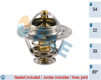 FAE 5307585 Thermostat 85°C Corsa.C 1.7D *Y17dt* — Water Pump & Thermostat
