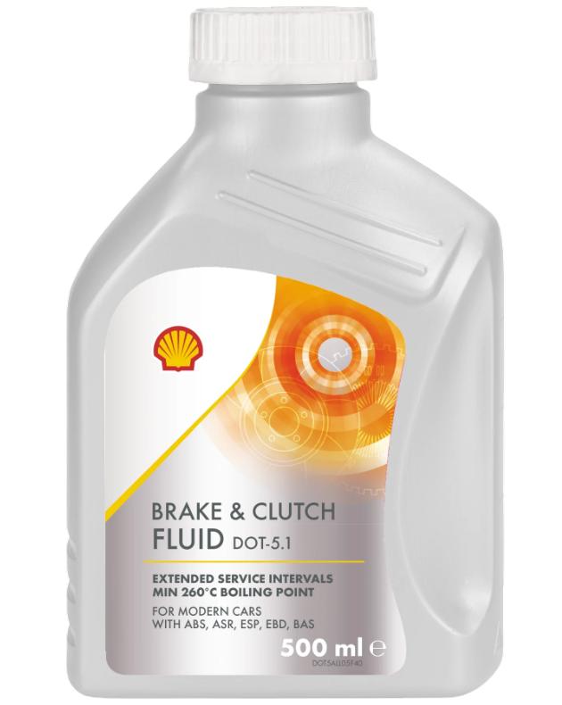 Shell 330026063 Hydraulic Brake Sıvısı DOT-5.1 (500ml)