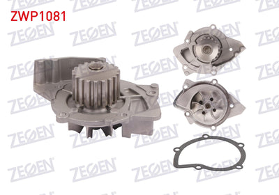 Zegen ZWP1081 Water Pump Mondeo IV 2.0 TDCi 2007-2014 / C5 III 2.0 HDi 2008-2015 / Focus II 2.0 TDCi 2004-2011 / Kuga I 2.0 TDCi 2008-2013 / 307 2.0 HDi 2000-2007 / Expert Tepee 2.0 HDi 2007-
