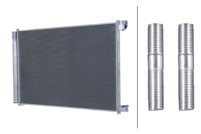 Hella 8FC366220-691 A/C Condenser X253 15 > W205 14 > S205 15 > W213 16 > S213 17 > W222 17 > C217 — Condensers & Evaporators