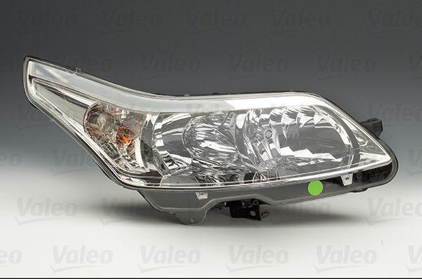 Valeo 043762 Headlight Left Electric with Motor Citroen C4 04- (H7 + H1) — Headlights