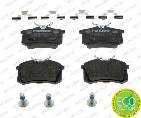 Ferodo FDB1788 Brake Pad Rear Golf 3 4 5 Jetta Passat A3 Polo Ibiza Leon Octavia — Brake Pads