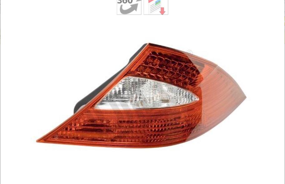 ULO LED Tail Light - Original Equipment for CLS-Class C219 & C216 (2004-2008) — Tail, Signal & Reflectors