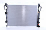 NISSENS 62547A Radiator - Built-in Oil Cooler, Aluminum Cooling — Oil System