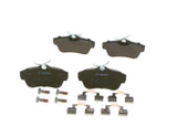 BOSCH Brake Pad Rear for Scudo Minibus/Buses & Vans - Low-Metallic Material — Brake Pads