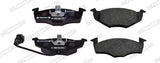 FERODO FDB1634 Front Brake Pad - Compatible with Polo, Ibiza, and Cordoba — Brake Pads