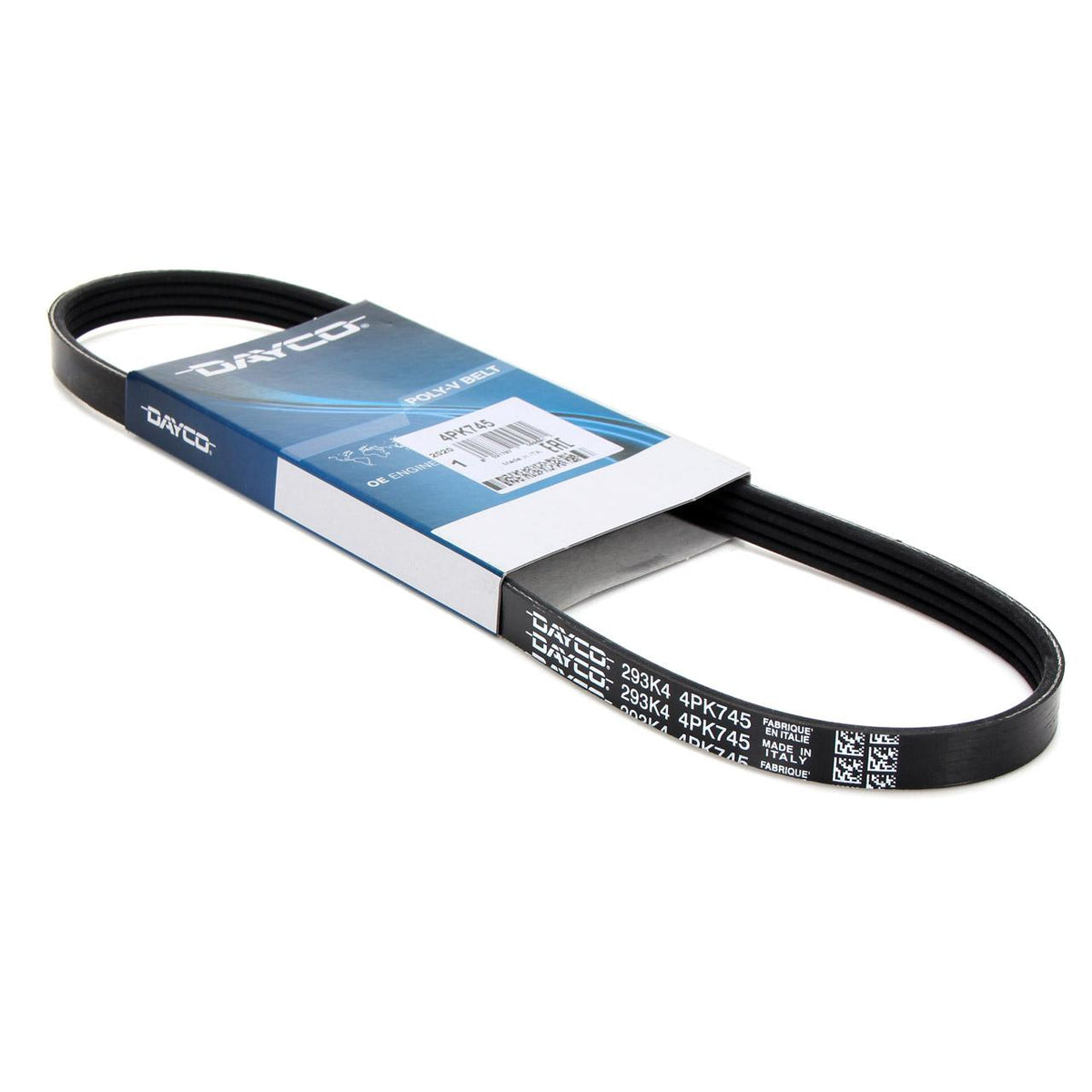 DAYCO 4PK745 Corrugated Belt - Twingo 1.2 AC — Belts