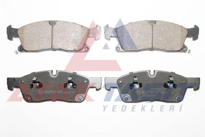 AP 05P1745 Brake Pad Front with Wear Indicator Jeep G.Cherokee IV (Wk,Wk2) 3.0 Crd 4X4 2010-/ 3.6 V6 4X4 2010-/ Mercedes M Series (W166) Ml 250 CDI 4X4 2011-/ Ml 350 4X4 2011