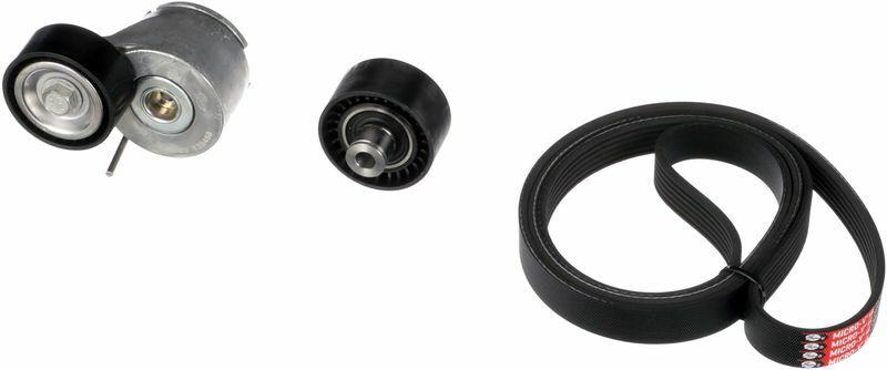 GATES V Belt Kit K036PK1708 - Complete Replacement Set for 1.4-1.6 HDi — Belts