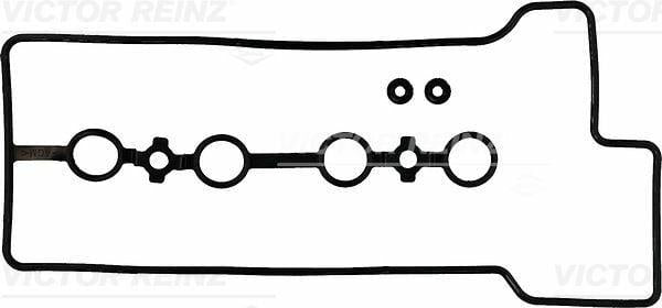 victor reinz valve cover gasket set front view, victor reinz valve cover gasket set installation guide Victor Reinz Valve Cover Gasket Set - Compatible with Yaris, Terios, Sirion 1.3 VVT | 15-53121-01 Victor Reinz Valve Cover Gasket Set - Fits Yaris, Terios, Sirion victor-reinz, valve-cover-gasket, yaris-parts, terios-parts, sirion-parts, car-repair, mechanics-tool, engine-components, gasket-set, ai-generated