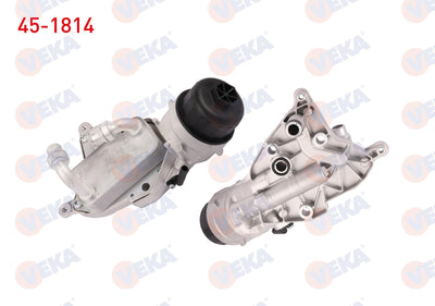 Veka 45-1814 Oil Cooler Complete Fiat Doblo-Linea 1.6 Mjt Euro 4 2010-/ Bravo II 1.6 Mjt 2006-/ Opel Astra J-Ins — Oil System