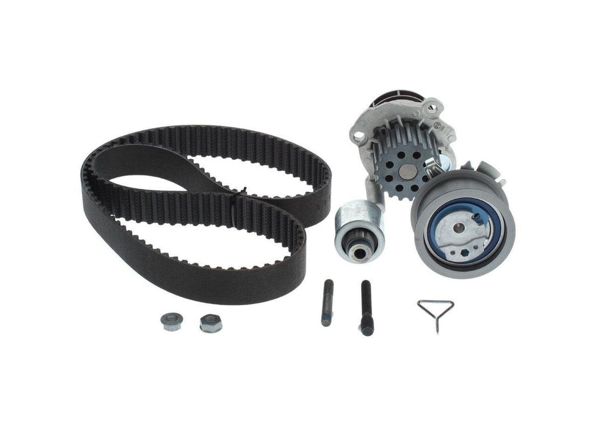 Bosch 1987946477 Timing Set + Water Pump 02-Passat-Golf-Bora-Octavia-Leon-A3-A4 1.9-2.0 TDI *120Dis — Water Pump & Thermostat