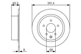 BOSCH 0986479R14 - Brake Disc - 2 — Brake Rotors & Drums