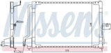 Nissens Climate Radiator for Opel Astra F - Durable Aluminum Construction — Radiators & Fans