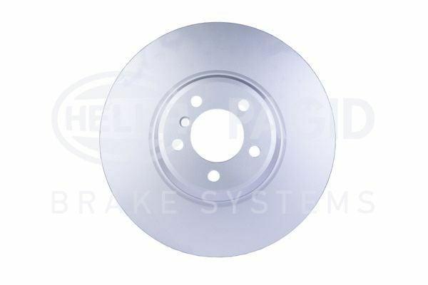 HELLA Pagid 8DD355110-001 - Premium Brake Disc for BMW E65, E66, E67 — Brake Rotors & Drums