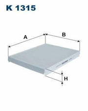 filtron-k1315-pollen-filter, pollen-filter-technical-specification FILTRON K1315 Pollen Filter - Compatible with 2010 Santa Fe & IX55 | Vehicle Owners FILTRON K1315 Pollen Filter for Santa Fe & IX55 pollen-filter, filtron-k1315, santa-fe, ix55, car-maintenance, vehicle-accessories, air-quality, car-owners, cab-air-filter, ai-generated