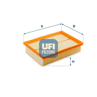 UFI FILTRE Air Filter - Compatible with Aveo T300 11-1.2/1.3D/1.4/1.6 — Air & Cabin Filters